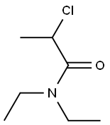 2-chloro-N,N-diethylpropanamide Struktur