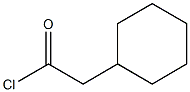 2-cyclohexylacetyl chloride Struktur