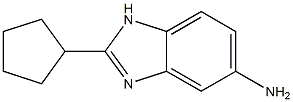 2-cyclopentyl-1H-benzimidazol-5-amine Structure