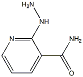 2-hydrazinylpyridine-3-carboxamide Struktur