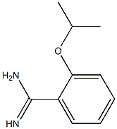 2-isopropoxybenzenecarboximidamide Struktur