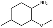 2-methoxy-4-methylcyclohexanamine Struktur