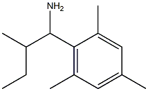 2-methyl-1-(2,4,6-trimethylphenyl)butan-1-amine Struktur