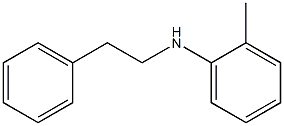 2-methyl-N-(2-phenylethyl)aniline Struktur