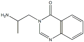 3-(2-aminopropyl)-3,4-dihydroquinazolin-4-one Struktur