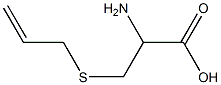 3-(allylthio)-2-aminopropanoic acid Struktur