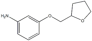 3-(tetrahydrofuran-2-ylmethoxy)aniline Struktur