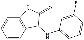 3-[(3-fluorophenyl)amino]-2,3-dihydro-1H-indol-2-one Struktur