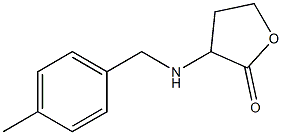 3-{[(4-methylphenyl)methyl]amino}oxolan-2-one Struktur