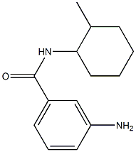 3-amino-N-(2-methylcyclohexyl)benzamide Struktur