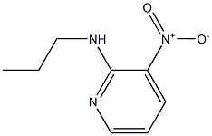 3-nitro-N-propylpyridin-2-amine Struktur