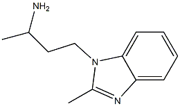 4-(2-methyl-1H-1,3-benzodiazol-1-yl)butan-2-amine Struktur