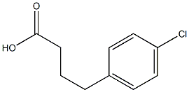 4-(4-chlorophenyl)butanoic acid Struktur