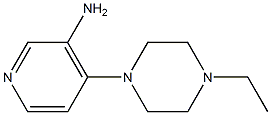 4-(4-ethylpiperazin-1-yl)pyridin-3-amine Struktur