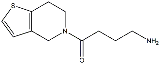 4-(6,7-dihydrothieno[3,2-c]pyridin-5(4H)-yl)-4-oxobutan-1-amine Struktur