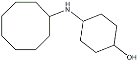 4-(cyclooctylamino)cyclohexan-1-ol Struktur