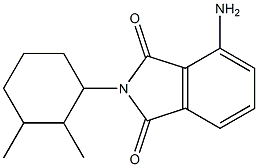 4-amino-2-(2,3-dimethylcyclohexyl)-2,3-dihydro-1H-isoindole-1,3-dione Struktur