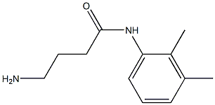 4-amino-N-(2,3-dimethylphenyl)butanamide Struktur