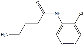 4-amino-N-(2-chlorophenyl)butanamide Struktur