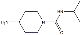 4-amino-N-(propan-2-yl)piperidine-1-carboxamide Struktur