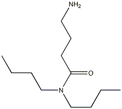 4-amino-N,N-dibutylbutanamide Struktur