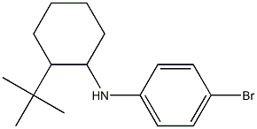 4-bromo-N-(2-tert-butylcyclohexyl)aniline Struktur