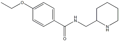 4-ethoxy-N-(piperidin-2-ylmethyl)benzamide Struktur