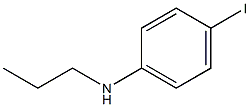 4-iodo-N-propylaniline Struktur