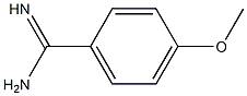 4-methoxybenzenecarboximidamide Struktur