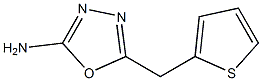 5-(thien-2-ylmethyl)-1,3,4-oxadiazol-2-amine Struktur