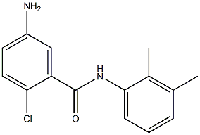 5-amino-2-chloro-N-(2,3-dimethylphenyl)benzamide Struktur