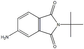 5-amino-2-tert-butyl-2,3-dihydro-1H-isoindole-1,3-dione Struktur