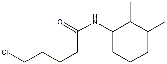 5-chloro-N-(2,3-dimethylcyclohexyl)pentanamide Struktur