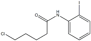 5-chloro-N-(2-iodophenyl)pentanamide Struktur