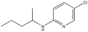 5-chloro-N-(pentan-2-yl)pyridin-2-amine Struktur