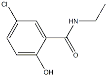 5-chloro-N-ethyl-2-hydroxybenzamide Struktur