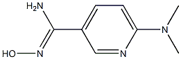 6-(dimethylamino)-N'-hydroxypyridine-3-carboximidamide Struktur