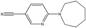 6-azepan-1-ylnicotinonitrile Struktur