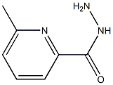 6-methylpyridine-2-carbohydrazide Struktur