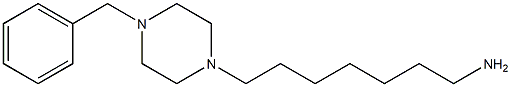 7-(4-benzylpiperazin-1-yl)heptan-1-amine Struktur