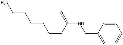 7-amino-N-benzylheptanamide Struktur