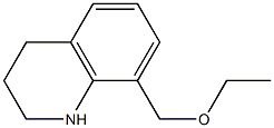 8-(ethoxymethyl)-1,2,3,4-tetrahydroquinoline Struktur