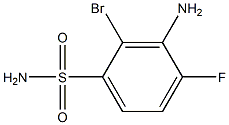 amino-N-(2-bromo-4-fluorophenyl)sulfonamide Struktur