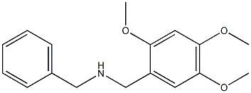 benzyl[(2,4,5-trimethoxyphenyl)methyl]amine Struktur