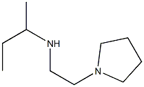 butan-2-yl[2-(pyrrolidin-1-yl)ethyl]amine Struktur