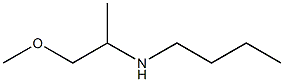 butyl(1-methoxypropan-2-yl)amine Struktur