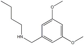 butyl[(3,5-dimethoxyphenyl)methyl]amine Struktur