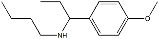 butyl[1-(4-methoxyphenyl)propyl]amine Struktur