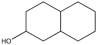 decahydronaphthalen-2-ol Struktur