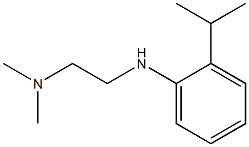 dimethyl(2-{[2-(propan-2-yl)phenyl]amino}ethyl)amine Struktur